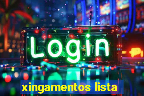 xingamentos lista